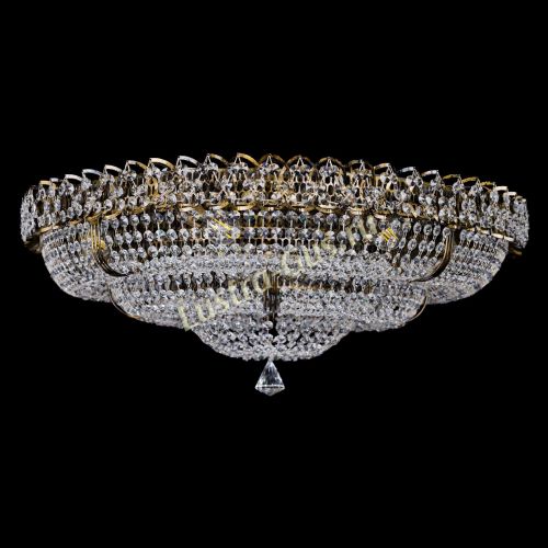 Люстра Двойное Кольцо Классика под бронзу в Ижевске Гусь Хрустальный