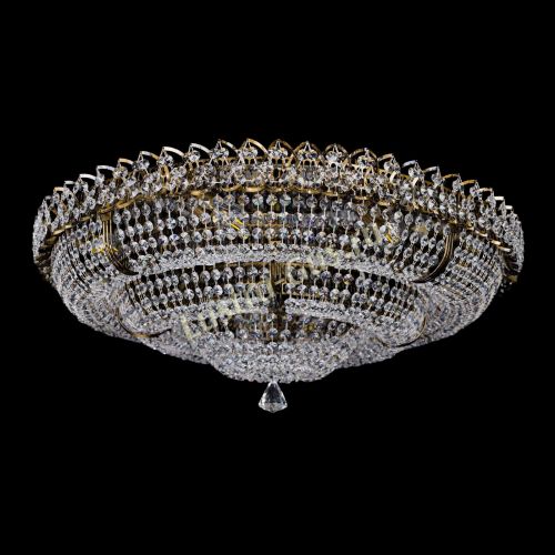 Люстра Двойное Кольцо Классика под бронзу в Ижевске Гусь Хрустальный