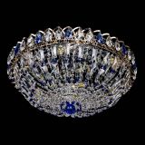 Люстра Двойной Купол синий в Ижевске Люстра Двойной Купол синий в Ижевске