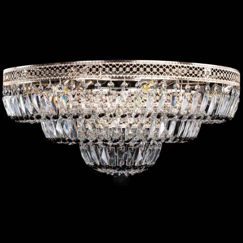 Люстра Двойное Кольцо Венеция черная в Ижевске Гусь Хрустальный