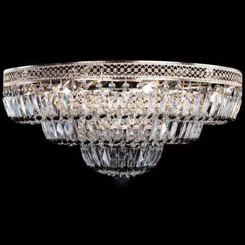 Люстра Двойное Кольцо Венеция черная в Ижевске Гусь Хрустальный