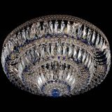 Люстра Двойное Кольцо Венеция синяя в Ижевске