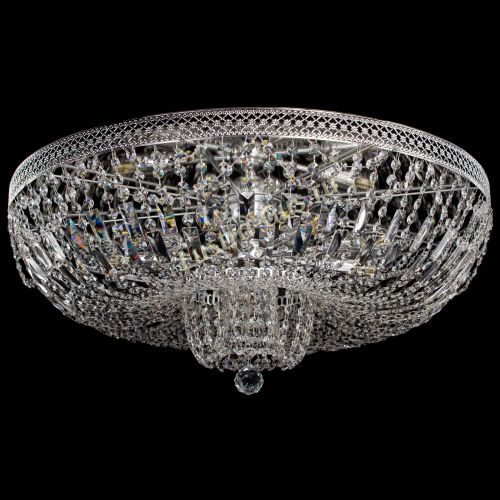 Люстра Эдна №8 (с плотным прилеганием к потолку) в Ижевске Гусь Хрустальный