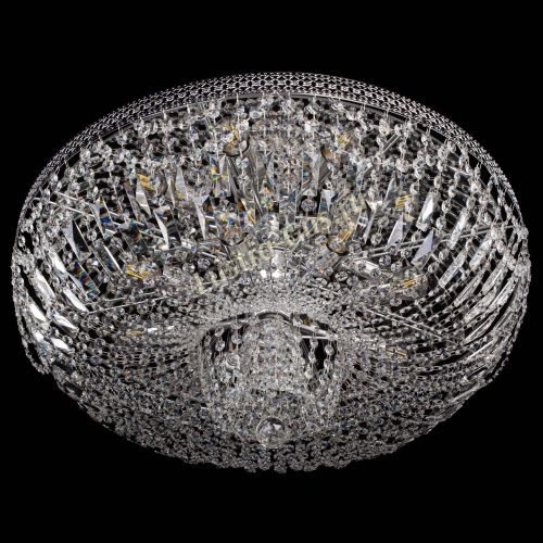 Люстра Эдна №8 (с плотным прилеганием к потолку) в Ижевске Гусь Хрустальный