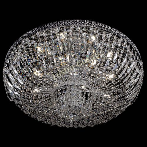 Люстра Эдна №8 (с плотным прилеганием к потолку) в Ижевске Гусь Хрустальный