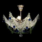 Люстра Элина №2 сине-зеленая в Ижевске