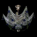 Люстра Элина №2 сине-зеленая в Ижевске