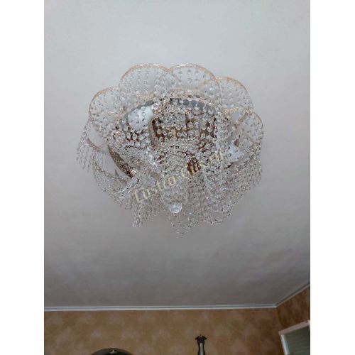 Люстра Есения Антик 600 мм в Ижевске Гусь Хрустальный