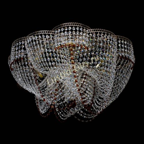 Люстра Есения чайная в Ижевске Гусь Хрустальный