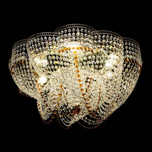 Люстра Есения чайная в Ижевске Гусь Хрустальный