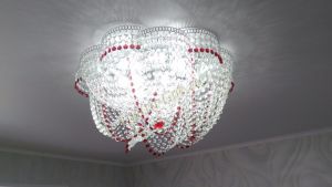 Люстра Хрустальная Волна в Ижевске отзыв и фото покупателя