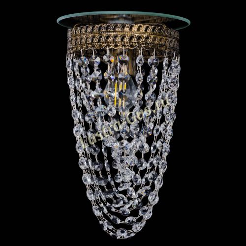 Люстра Флоренция №1 Водоворот под бронзу в Ижевске Гусь Хрустальный