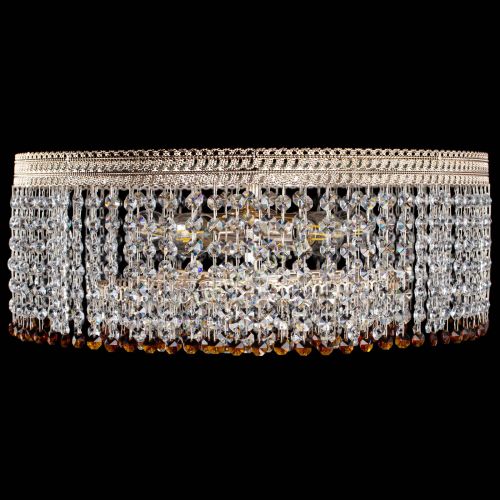 Люстра Флоренция капель оптикон чайная в Ижевске Гусь Хрустальный