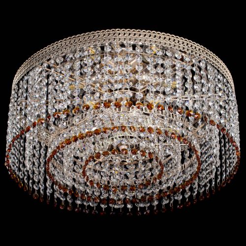 Люстра Флоренция капель оптикон чайная в Ижевске Гусь Хрустальный