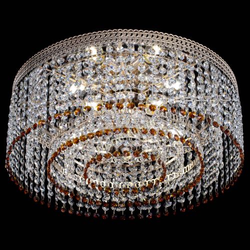 Люстра Флоренция капель оптикон чайная в Ижевске Гусь Хрустальный