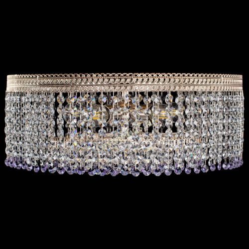 Люстра Флоренция капель оптикон фиолетовая в Ижевске Гусь Хрустальный