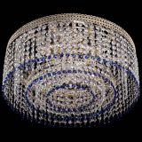 Люстра Флоренция капель оптикон синяя в Ижевске