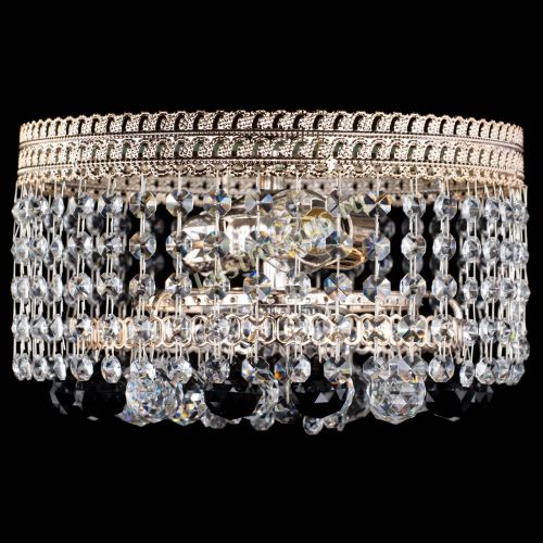 Люстра Флоренция шар №2 черная в Ижевске Гусь Хрустальный