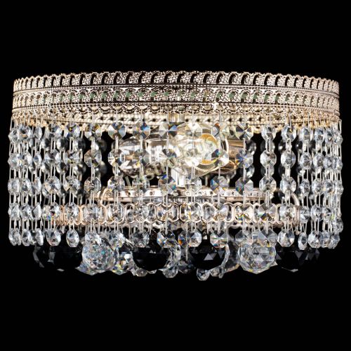 Люстра Флоренция шар №2 черная в Ижевске Гусь Хрустальный