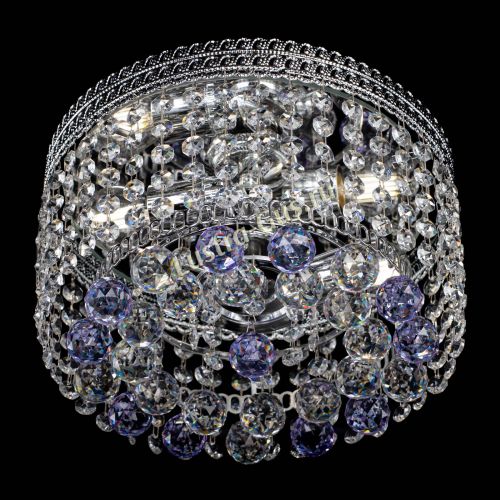 Люстра Флоренция шар №2 фиолетовая в Ижевске Гусь Хрустальный