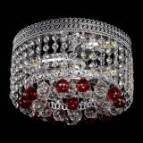 Люстра Флоренция шар №2 красная в Ижевске