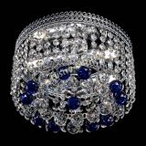 Люстра Флоренция шар №2 синяя в Ижевске