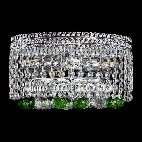 Люстра Флоренция шар №2 зеленая в Ижевске Люстра Флоренция шар №2 зеленая в Ижевске