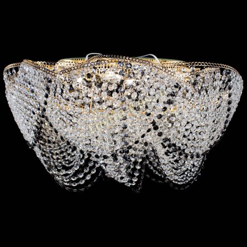 Люстра Галактика №4 черная в Ижевске Гусь Хрустальный