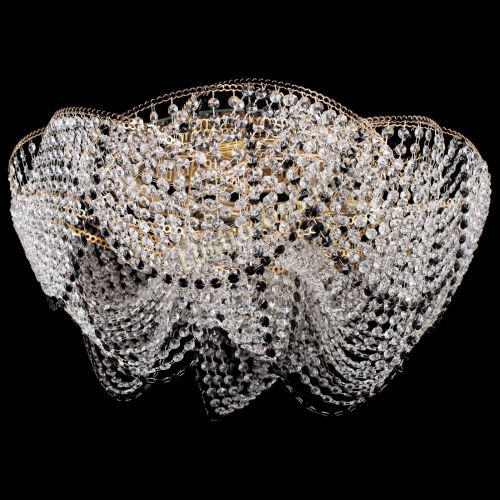 Люстра Галактика №4 черная в Ижевске Гусь Хрустальный