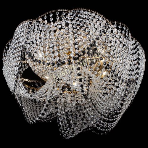 Люстра Галактика №4 черная в Ижевске Гусь Хрустальный