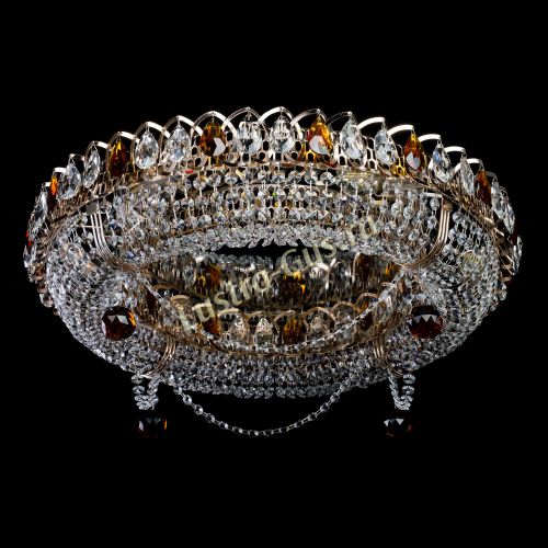 Люстра Глория №1 чайная в Ижевске Гусь Хрустальный