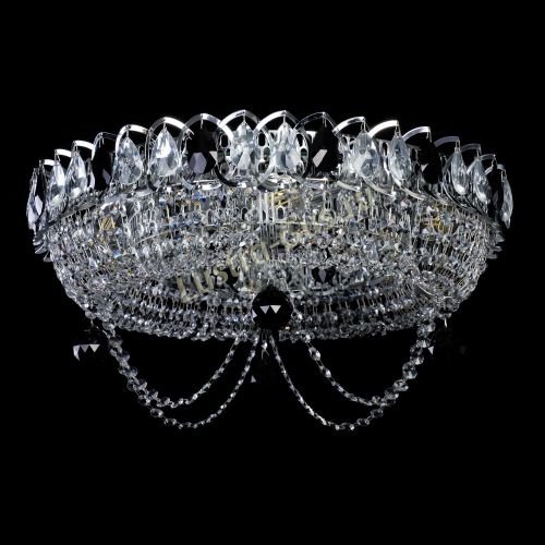 Люстра Глория №1 черная в Ижевске Гусь Хрустальный