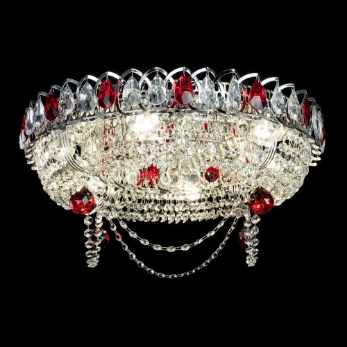 Люстра Глория №1 красная в Ижевске Гусь Хрустальный