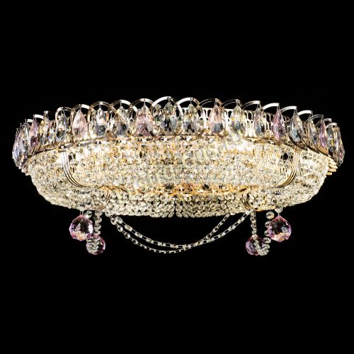 Люстра Глория №1 розовая в Ижевске Гусь Хрустальный