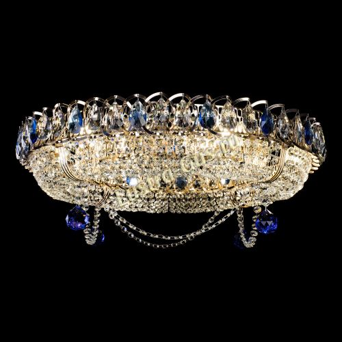 Люстра Глория №1 синяя в Ижевске Гусь Хрустальный