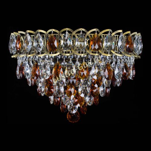 Люстра Грация №1 под бронзу чайная в Ижевске Гусь Хрустальный