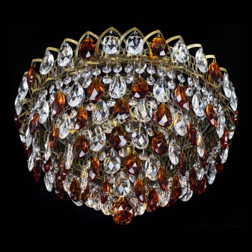 Люстра Грация №1 под бронзу чайная в Ижевске Гусь Хрустальный