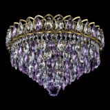 Люстра Грация №1 под бронзу фиолетовая в Ижевске