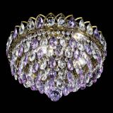 Люстра Грация №1 под бронзу фиолетовая в Ижевске