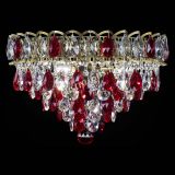 Люстра Грация №1 под бронзу красная в Ижевске Люстра Грация №1 под бронзу красная в Ижевске