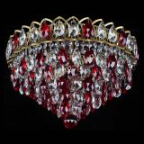 Люстра Грация №1 под бронзу красная в Ижевске Люстра Грация №1 под бронзу красная в Ижевске