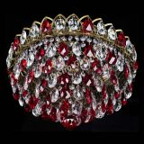 Люстра Грация №1 под бронзу красная в Ижевске Люстра Грация №1 под бронзу красная в Ижевске