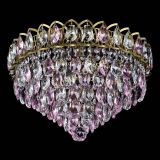 Люстра Грация №1 под бронзу розовая в Ижевске