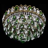 Люстра Грация №1 под бронзу зеленая в Ижевске