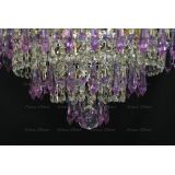 Люстра Ромашка Хризантема фиолетовая большой карашдаш в Ижевске