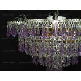 Люстра Ромашка Хризантема фиолетовая большой карашдаш в Ижевске