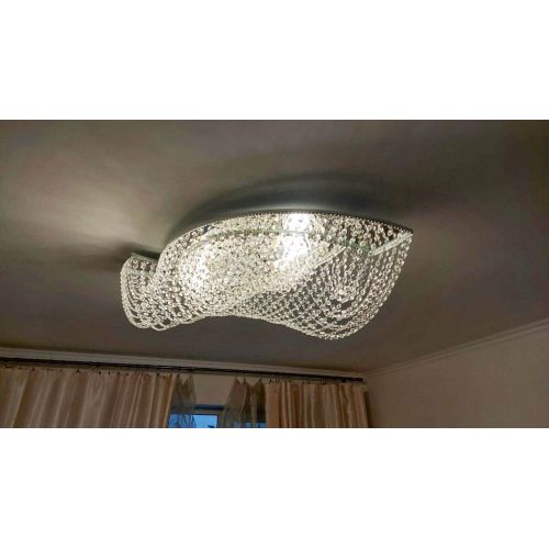 Люстра Хрустальная Волна в Ижевске Гусь Хрустальный