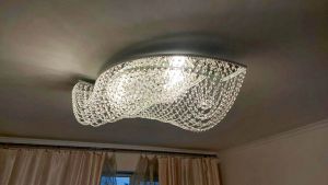 Люстра Хрустальная Волна в Ижевске отзыв и фото покупателя