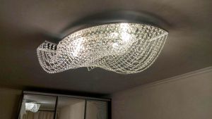 Люстра Хрустальная Волна в Ижевске отзыв и фото покупателя