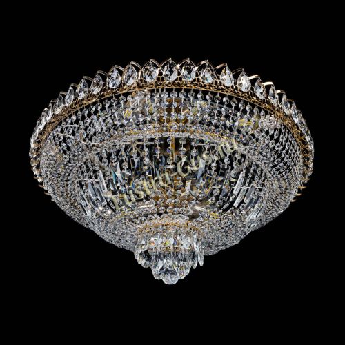 Люстра Хрустальный Каскад №1  700 мм в Ижевске Гусь Хрустальный